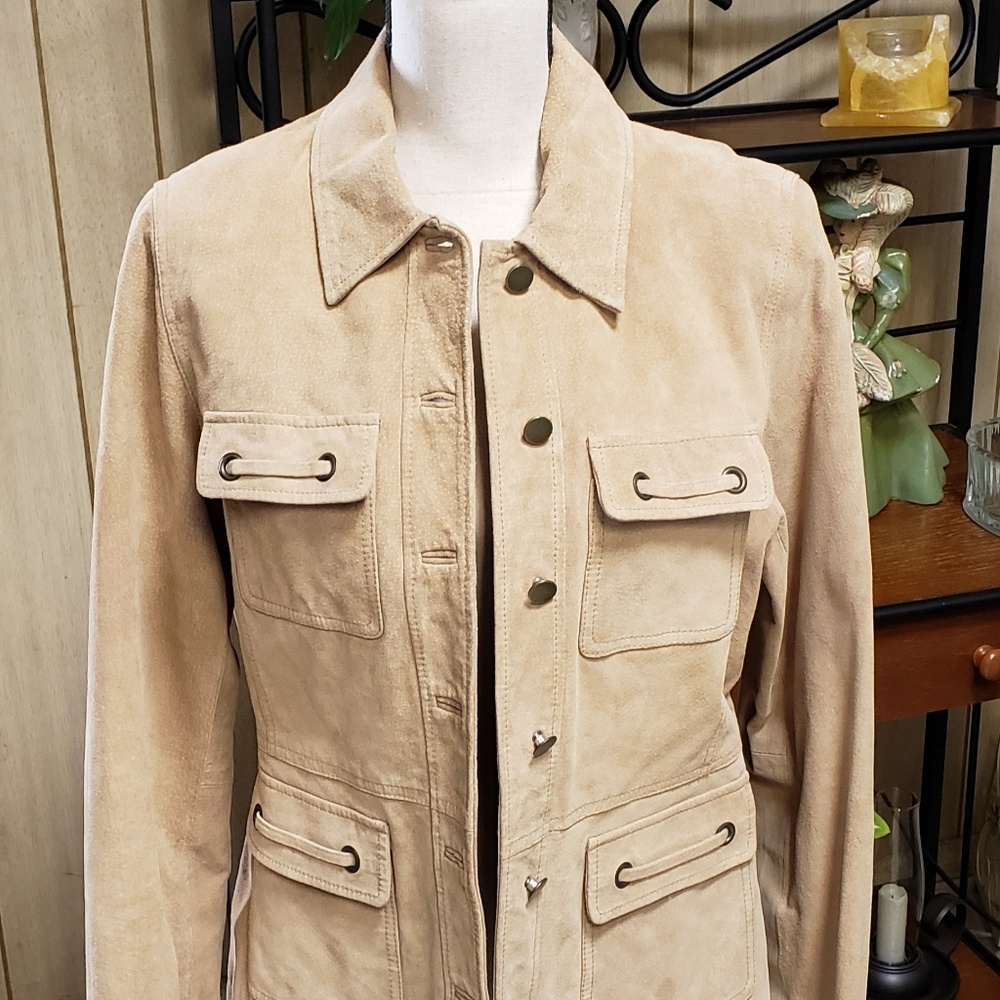Womens leather jacket